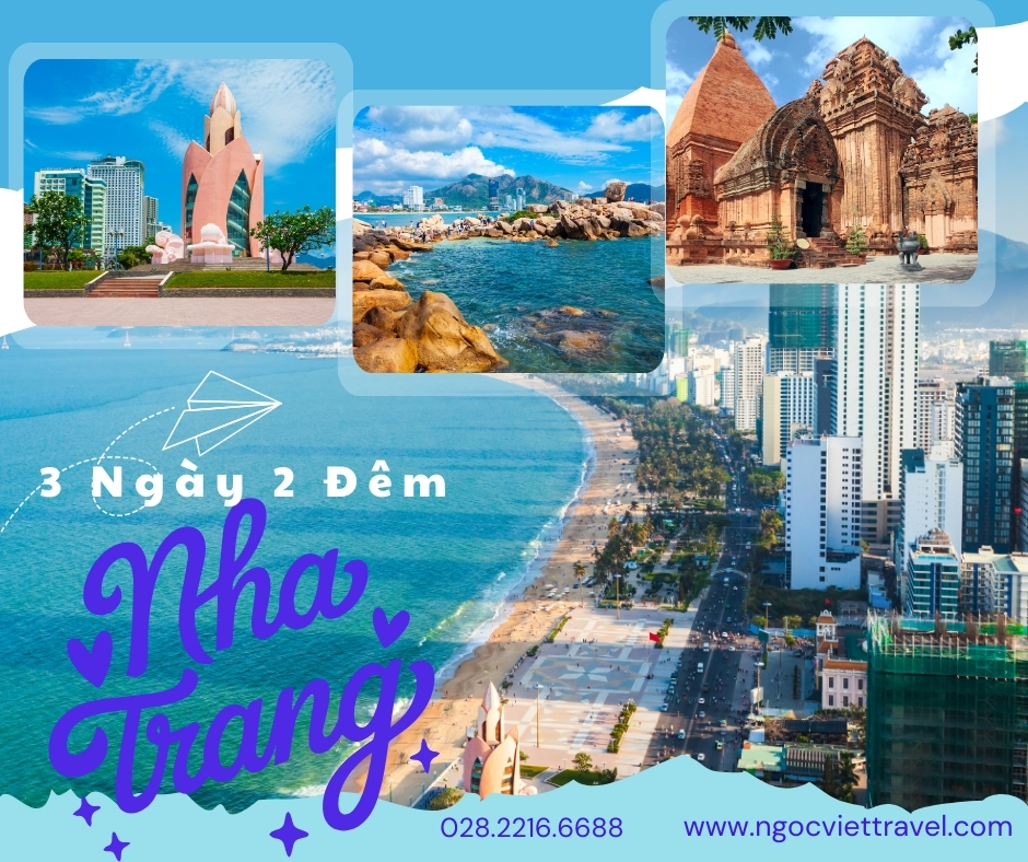 TOUR NHA TRANG - KHÁCH SẠN 3,4,5 SAO - TẶNG BUFFET HẢI SẢN + UỐNG BEER KHÔNG GIỚI HẠN