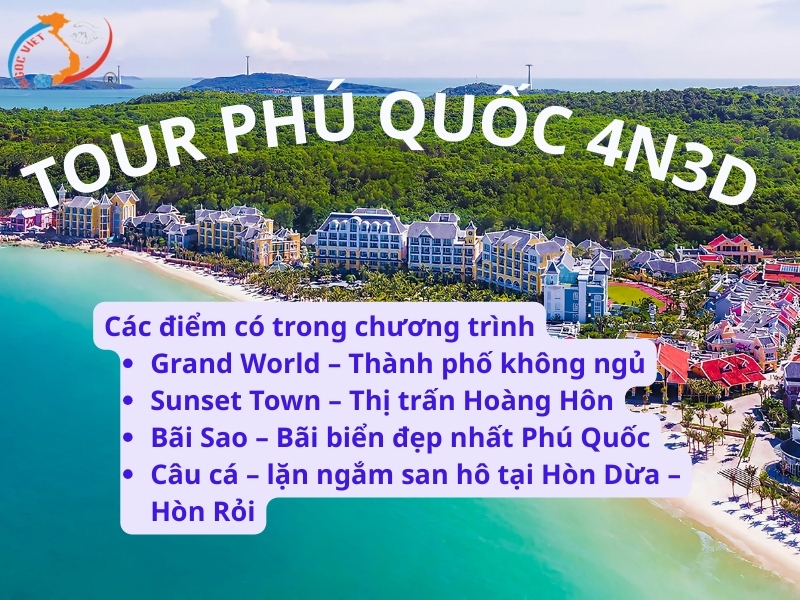 TOUR PHÚ QUỐC KHỞI HÀNH HẰNG NGÀY
