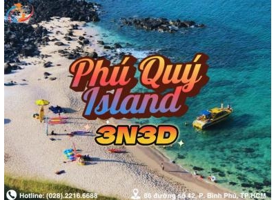 TOUR ĐẢO PHÚ QUÝ - MALDIVES VIỆT NAM 3N2Đ