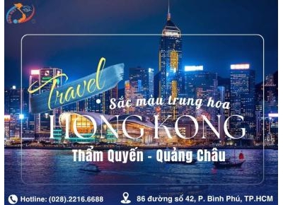 TOUR HONGKONG - THẨM QUYẾN - QUẢNG CHÂU - BAY VIETNAM AIRLINES